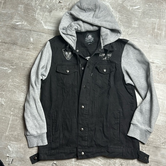 Lurking Class Other - Men’s Lurking Class Denim Jacket Hoodie